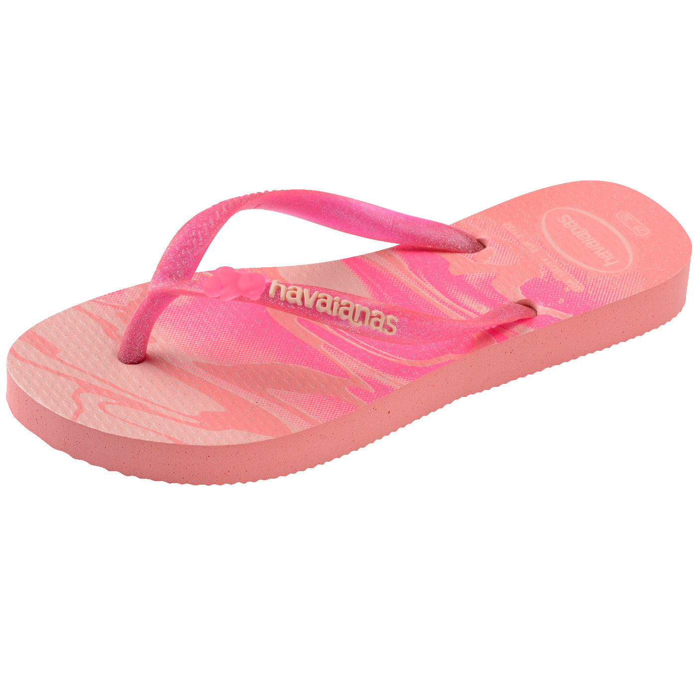 Chinelo Havaianas Infantil Slim Glitter II