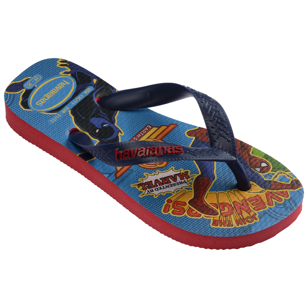 Chinelo Havaianas Infantil Top Marvel II Vingadores