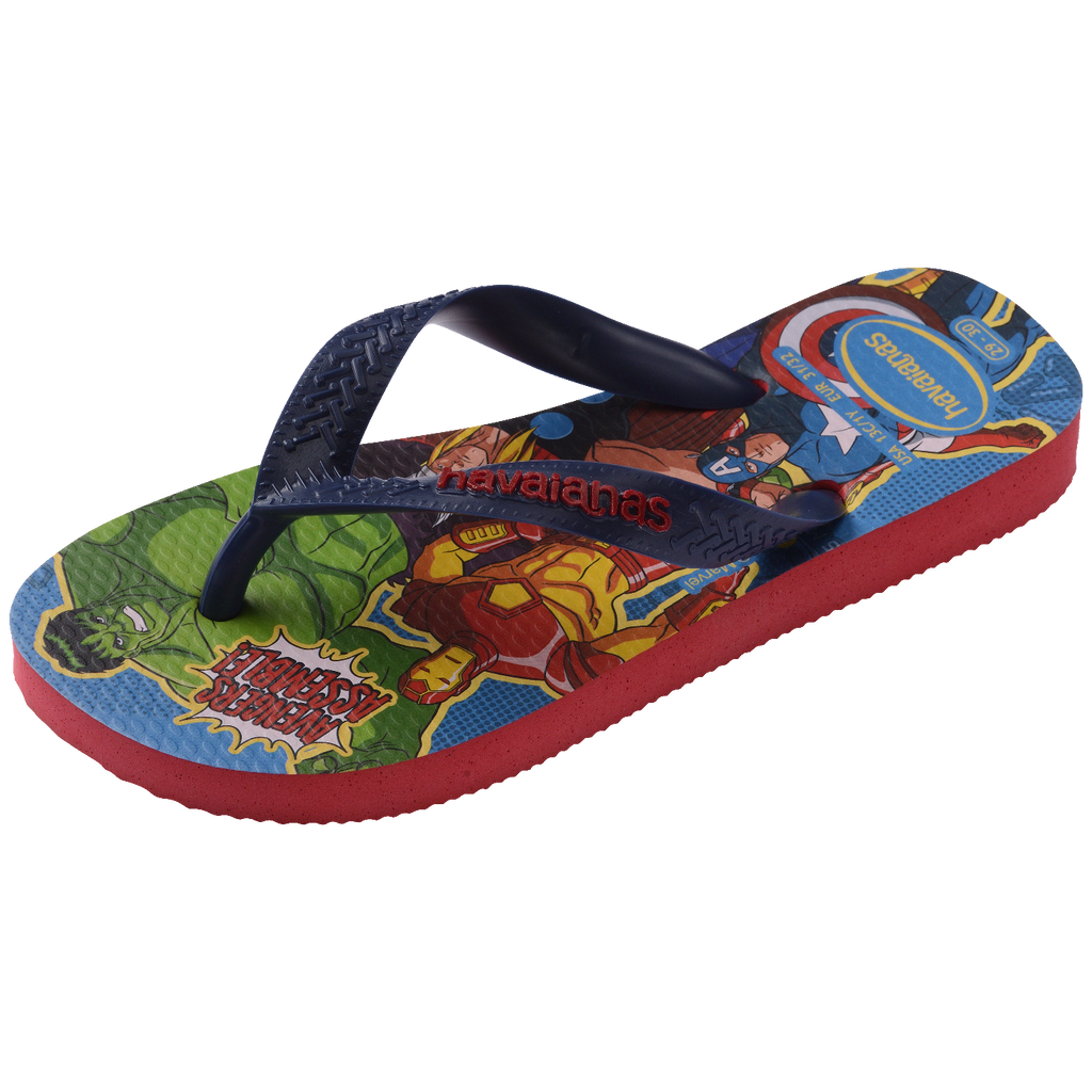 Chinelo Havaianas Infantil Top Marvel II Vingadores