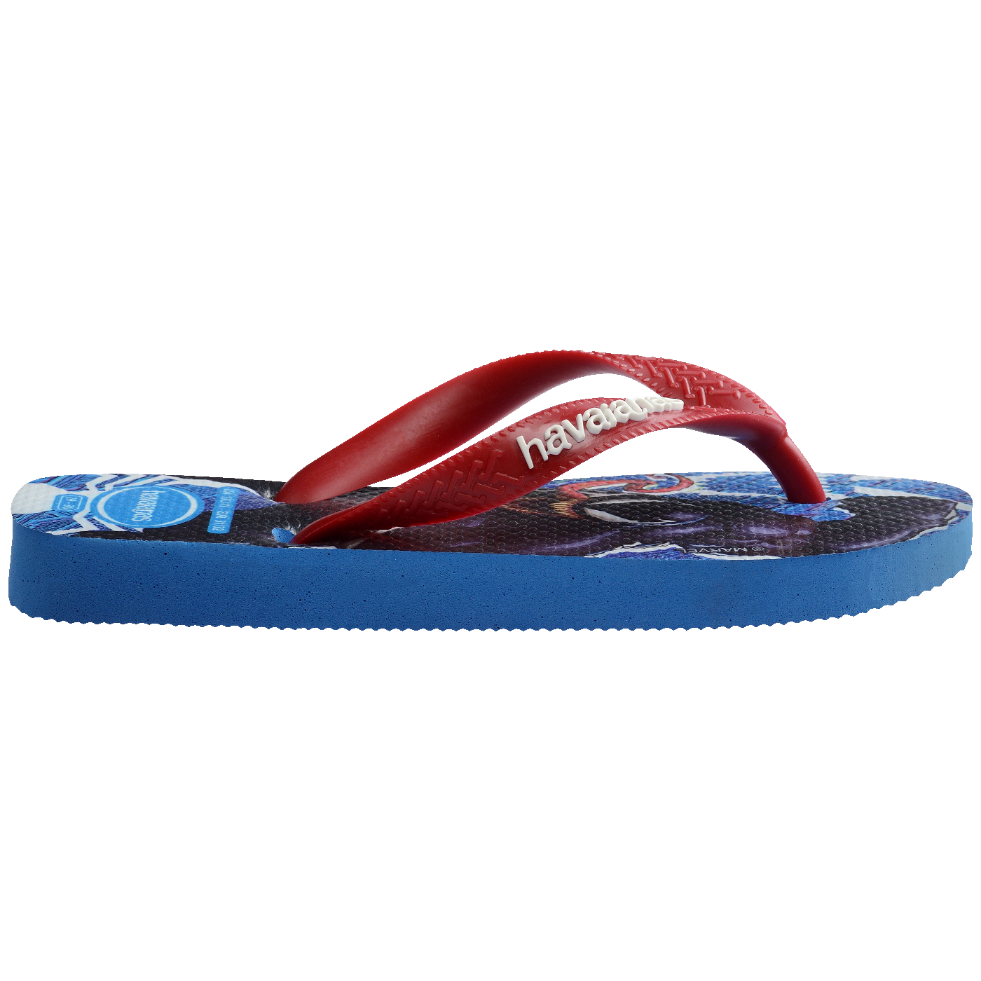 Chinelo Havaianas Infantil Top Marvel II Homem Aranha