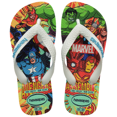 Chinelo Havaianas Infantil Top Marvel II Vingadores
