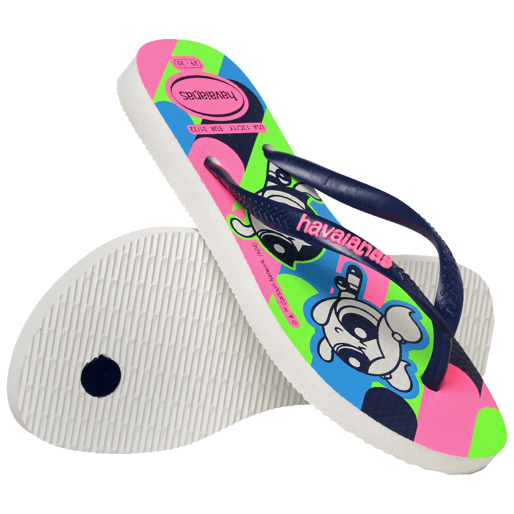 Chinelo Havaianas Infantil Slim Meninas Super Poderosas