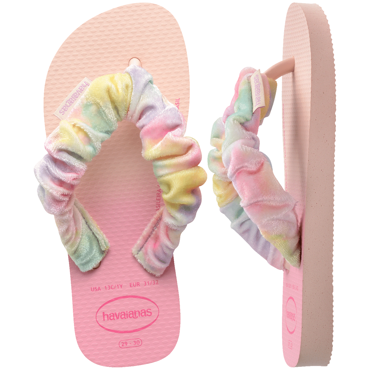 Chinelo Havaianas Infantil Fluffy