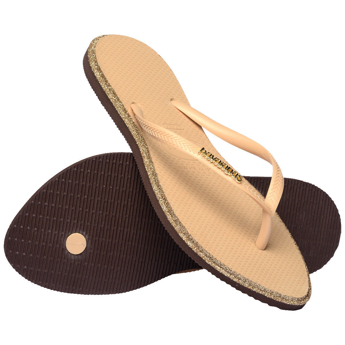 Chinelo Havaianas Slim Point Glitter