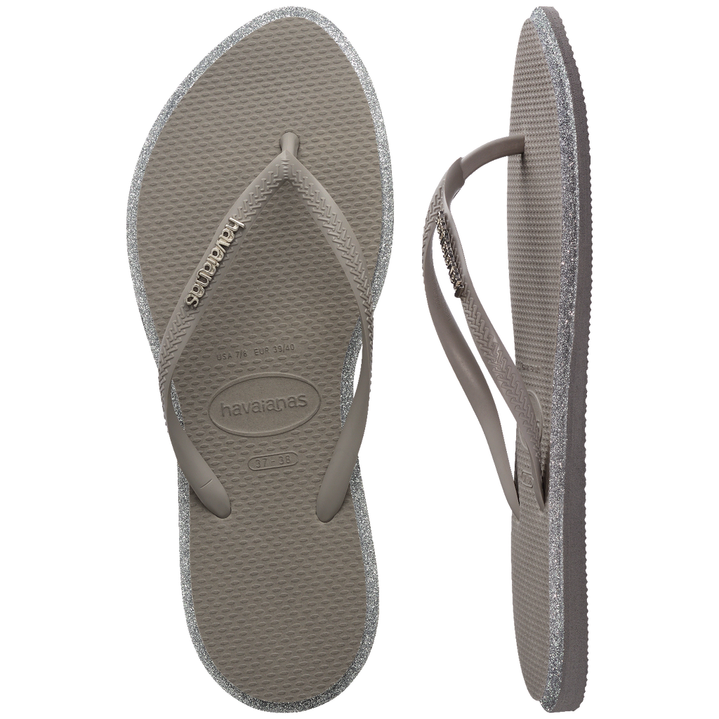 Chinelo Havaianas Slim Point Glitter