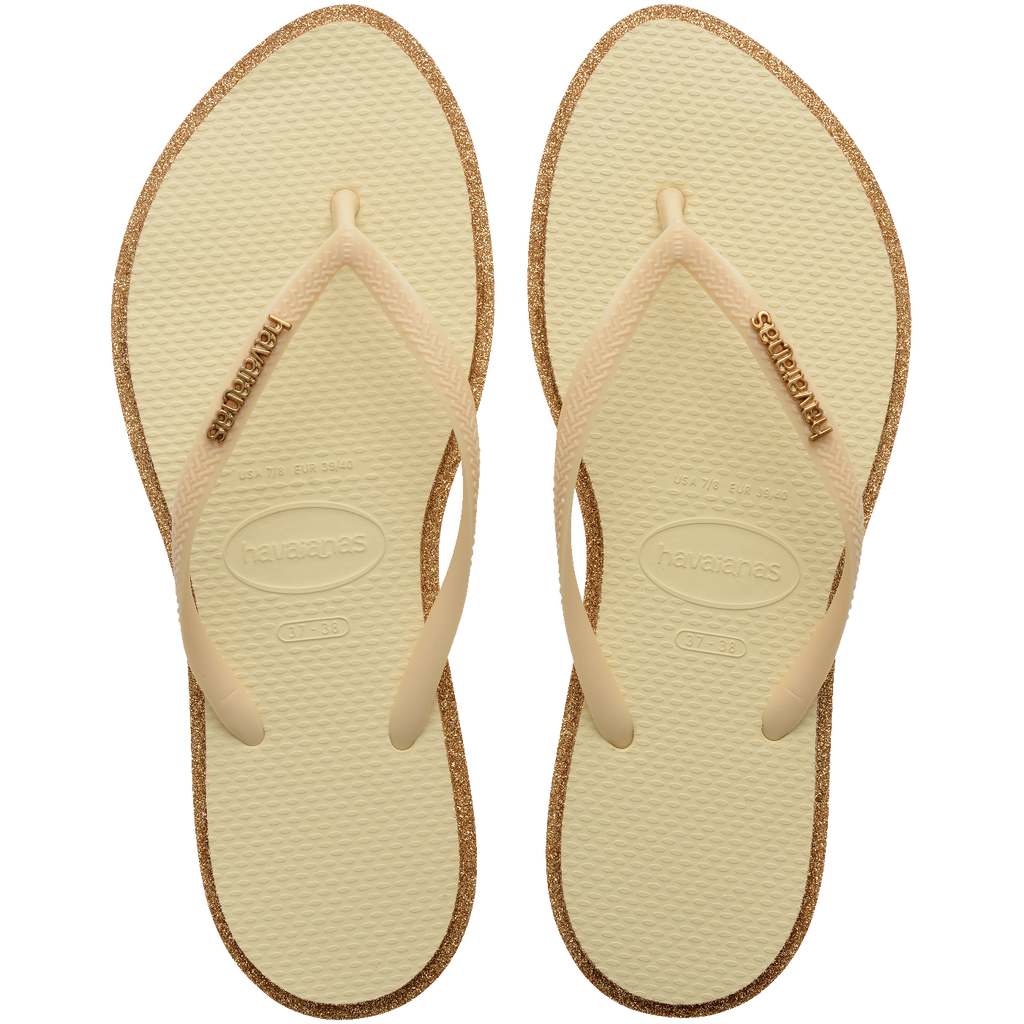 Chinelo Havaianas Slim Point Glitter
