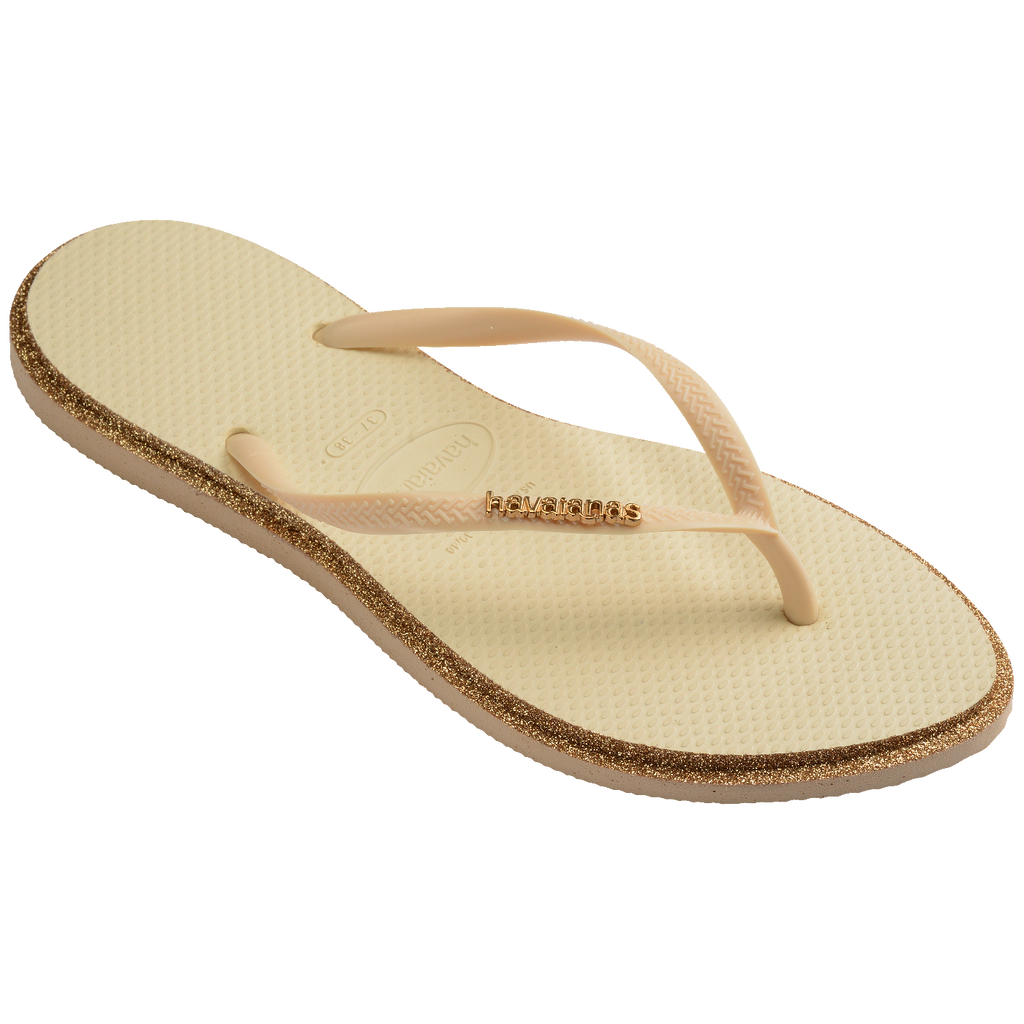 Chinelo Havaianas Slim Point Glitter