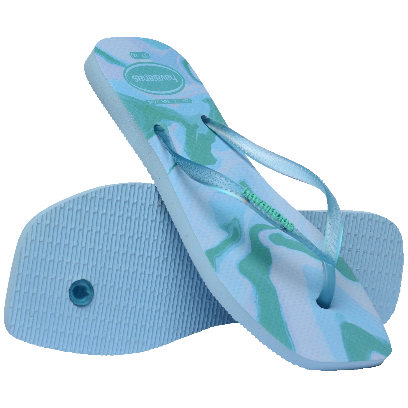 Chinelo Havaianas Slim Square Jelly