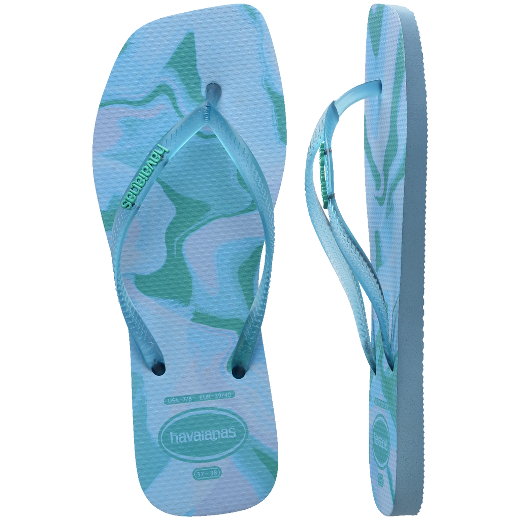 Chinelo Havaianas Slim Square Jelly