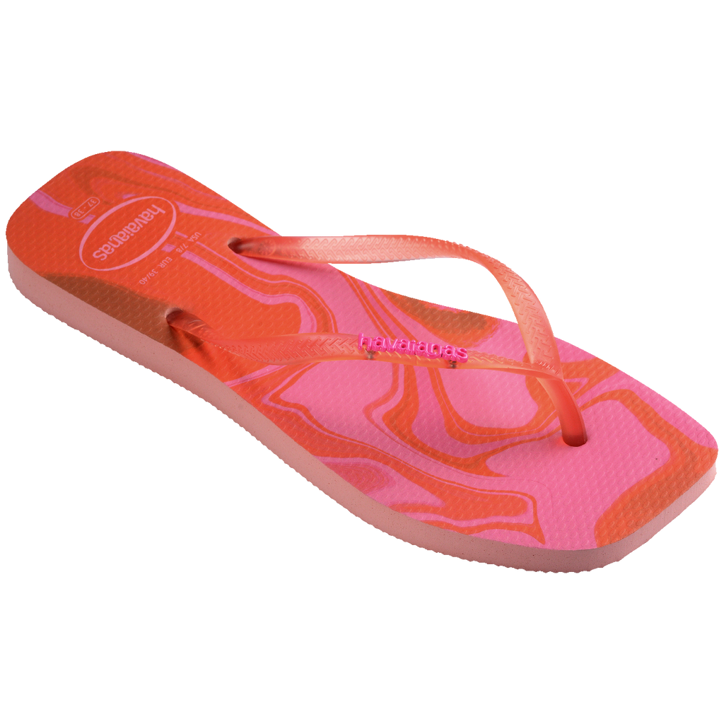 Chinelo Havaianas Slim Square Jelly