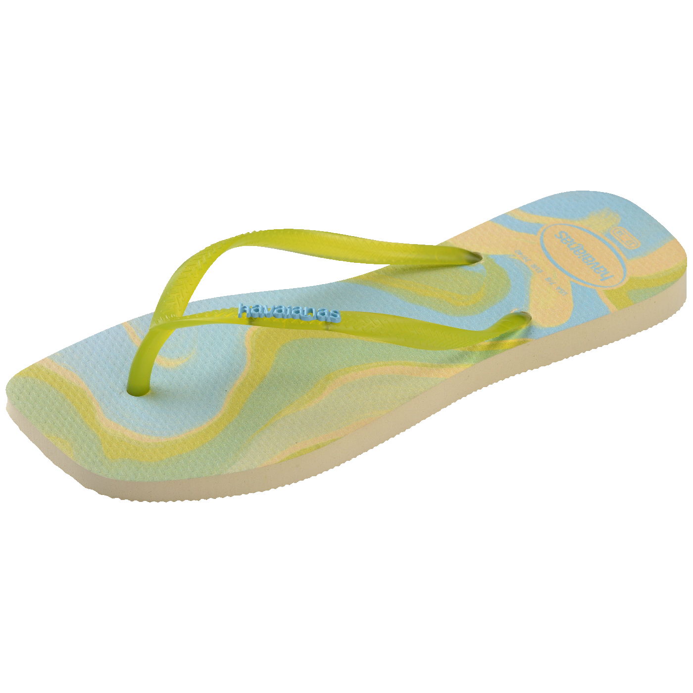 Chinelo Havaianas Slim Square Jelly