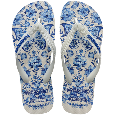 Chinelo Havaianas Farm Jardim de Porcelana