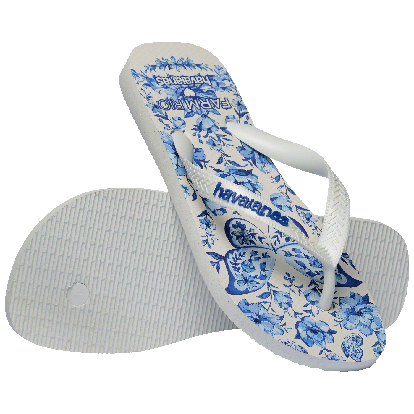 Chinelo Havaianas Farm Jardim de Porcelana