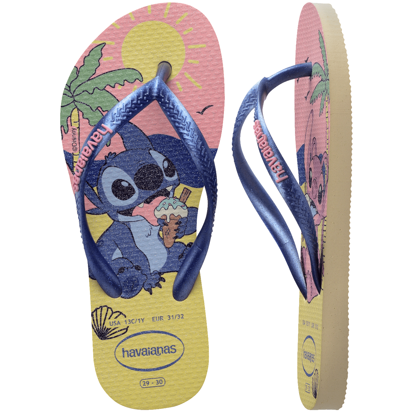 Chinelo Havaianas Infantil Slim Stitch