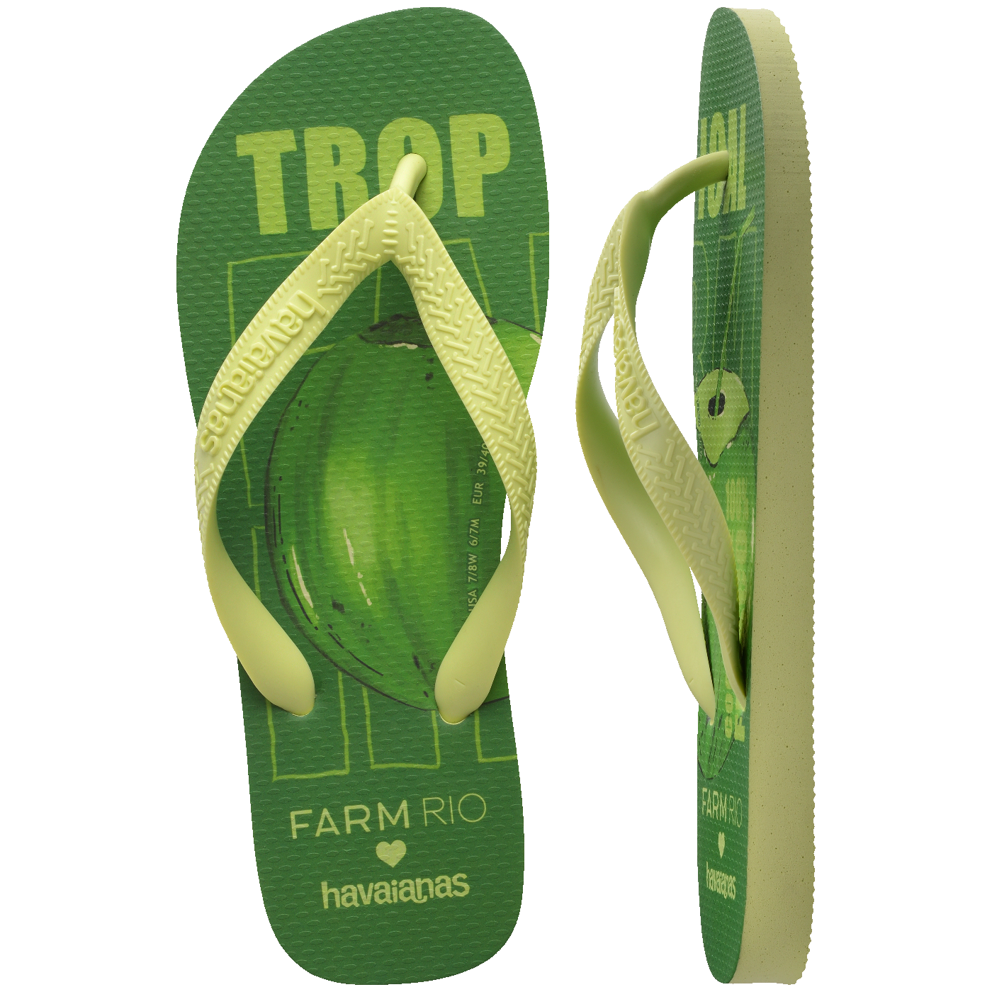Chinelo Havaianas Farm Tropical Coco