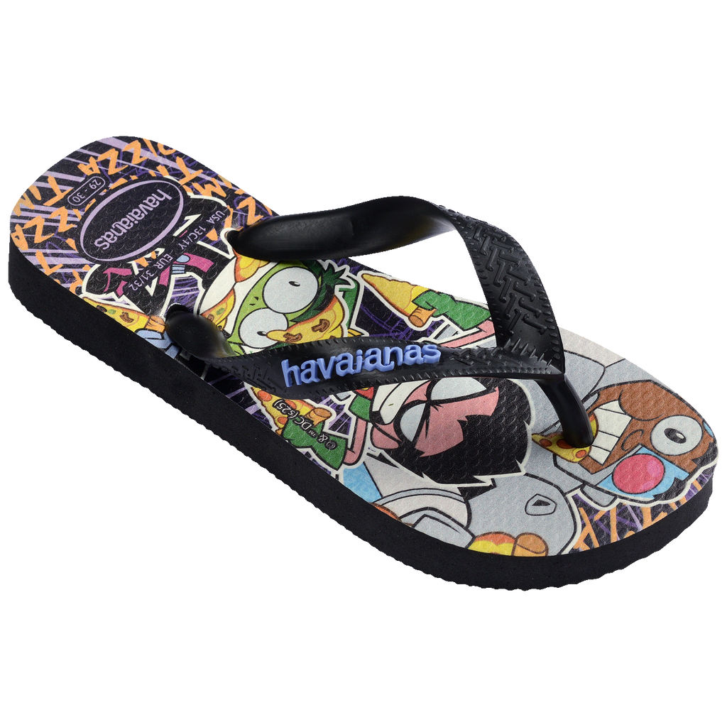 Chinelo Havaianas Infantil Warner Jovens Titãs