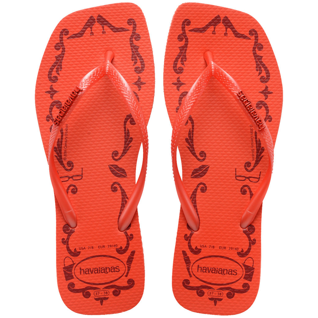 Chinelo Havaianas Slim Square Diabo Veste Prada