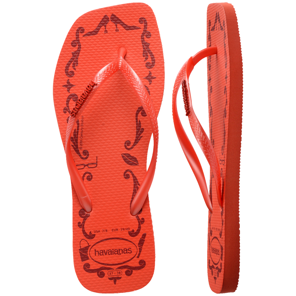 Chinelo Havaianas Slim Square Diabo Veste Prada