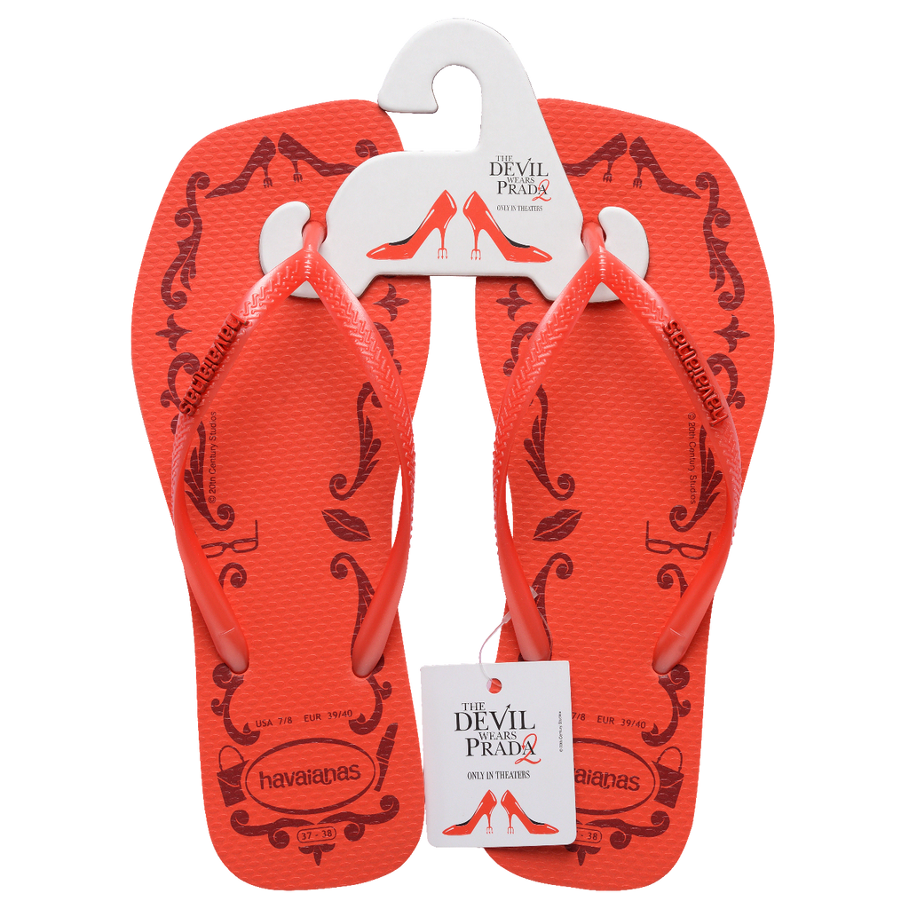Chinelo Havaianas Slim Square Diabo Veste Prada