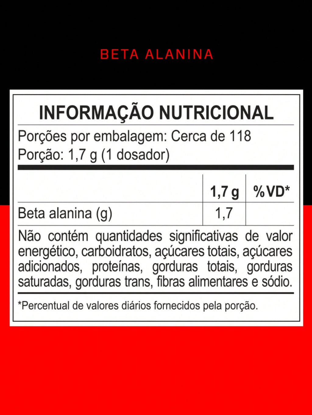 Beta Alanina 200g