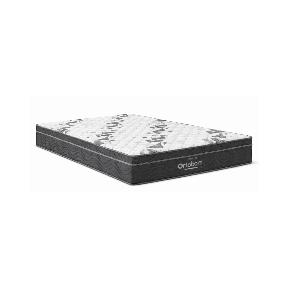 Cama Box Baú Casal Airtech D33 (Colchão + Base) 138x188 Ortobom