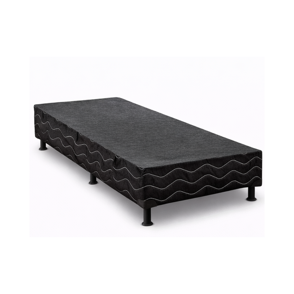 Base Para Cama Box Solteiro Bordada Universal 188x88 Bacetto