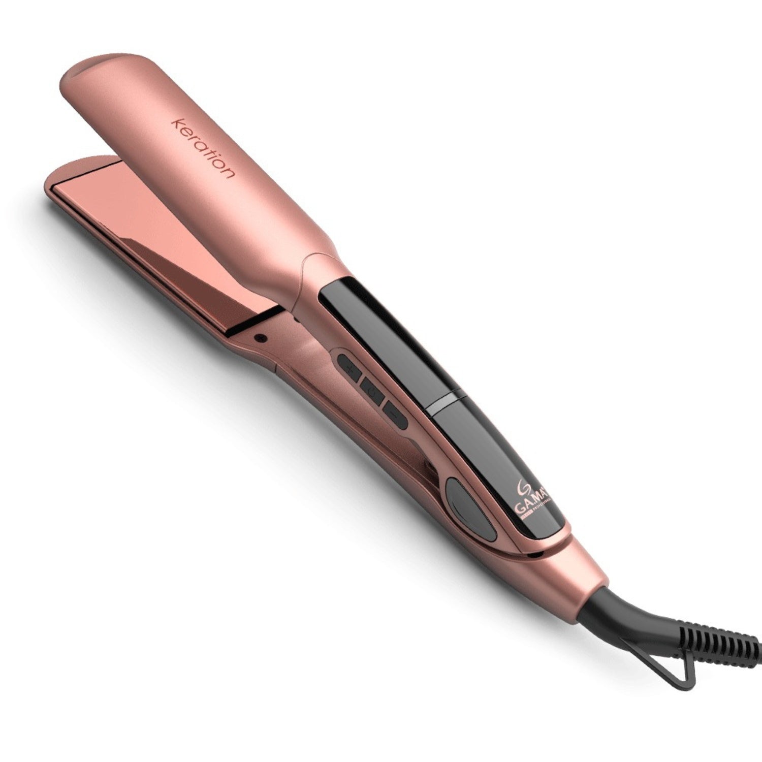 Chapinha Gama X-Wide Keration Pro Bivolt Prancha Alisadora Placas Largas