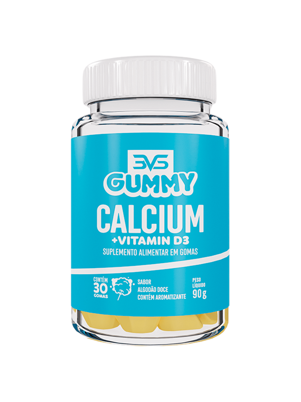 Cálcio + Vitamina D3 30 Gomas