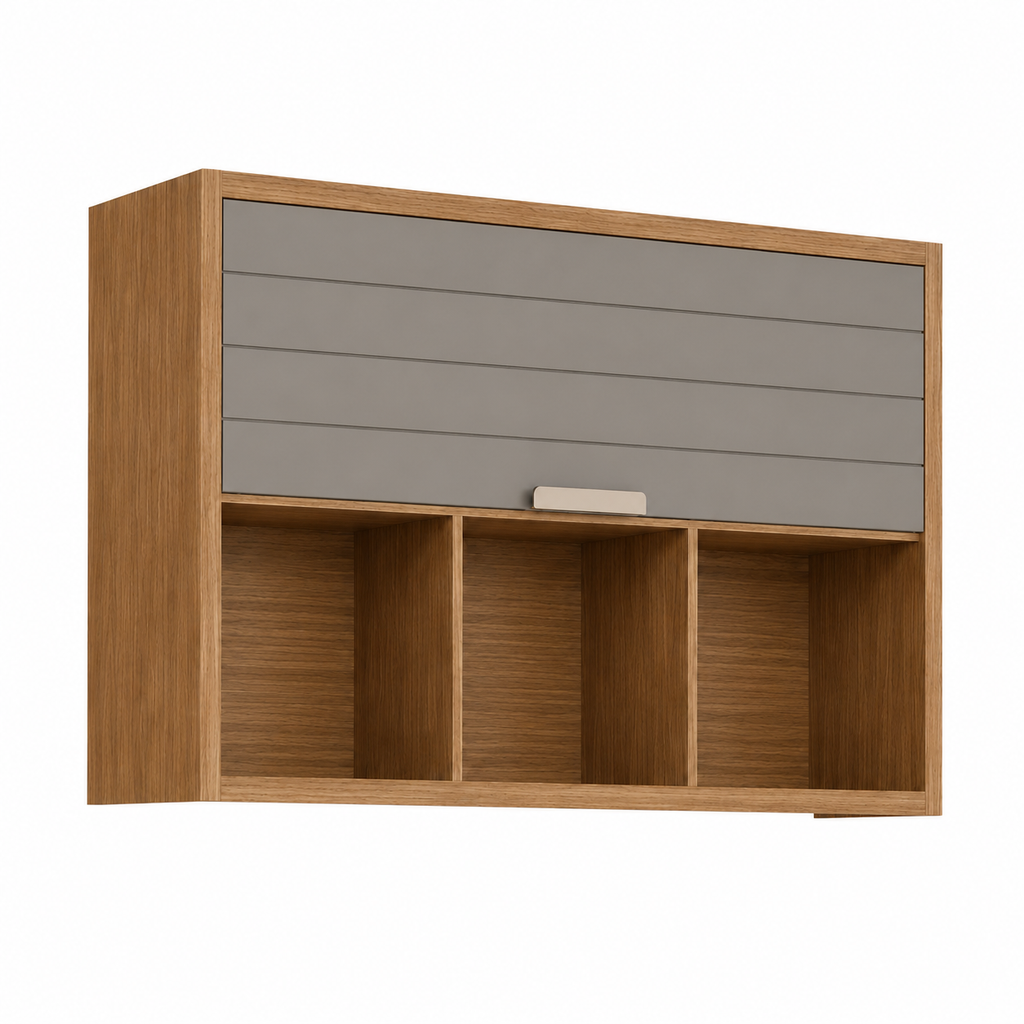 Armário Aéreo Eloise 120Cm 1 Portas Basculhante MGM