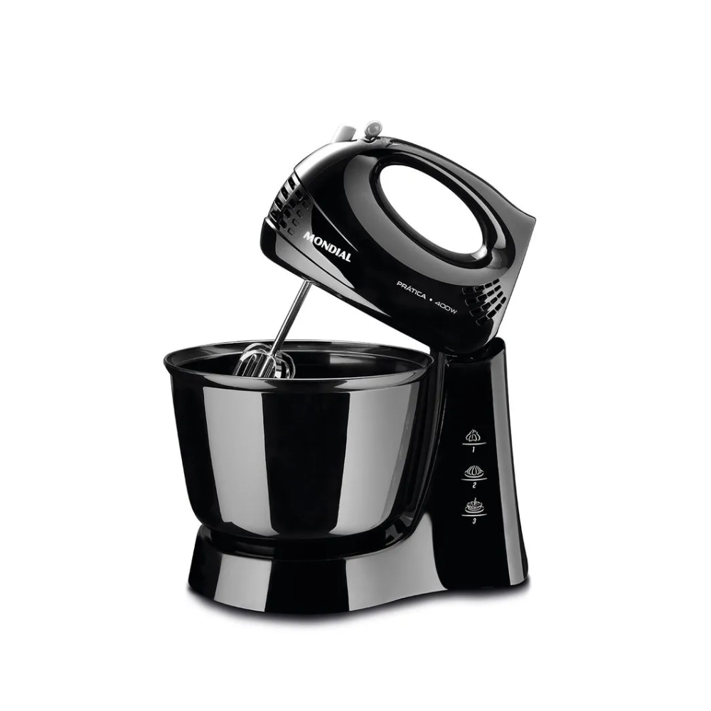 Batedeira Mondial  400W Prática B-44-B - 3 Velocidades