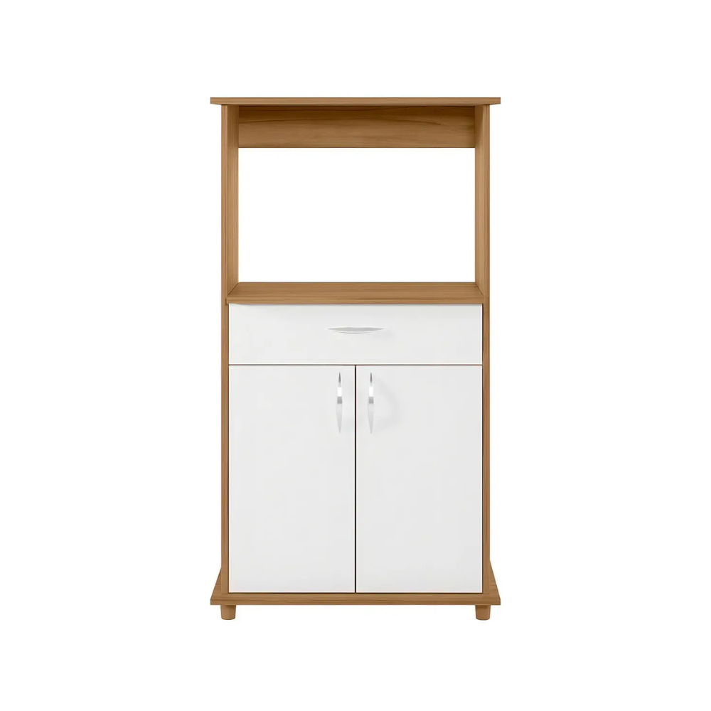 Balcão para Micro-ondas com 2 Portas e 1 Gaveta NT 3070 Notável
