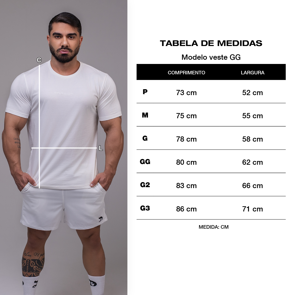 CAMISETA DRAGON - OFF WHITE