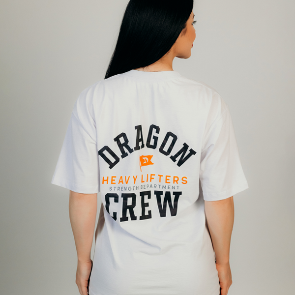 CAMISETA DRGN CREW BRANCA