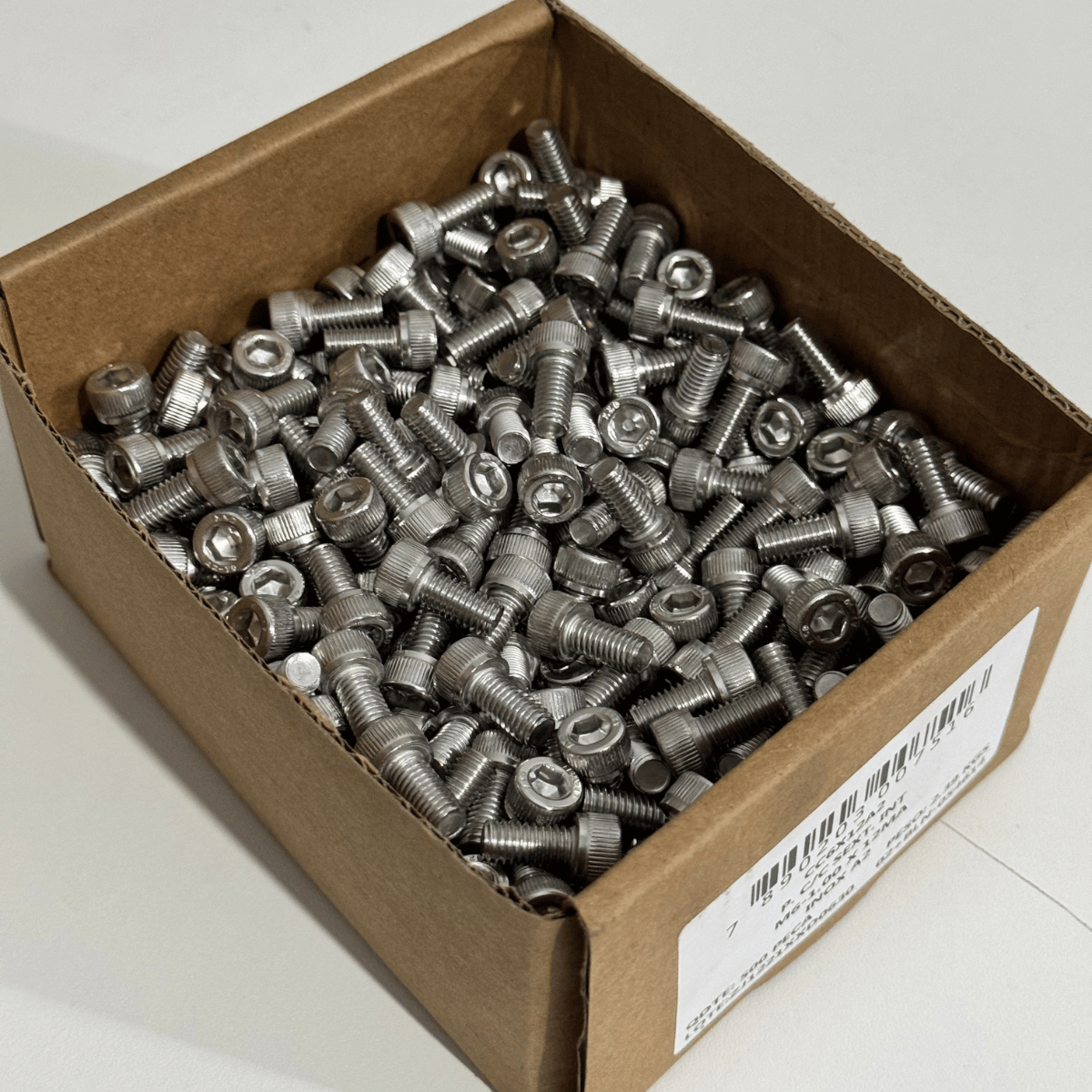 Allen M5 x 10 Inox 100 peças