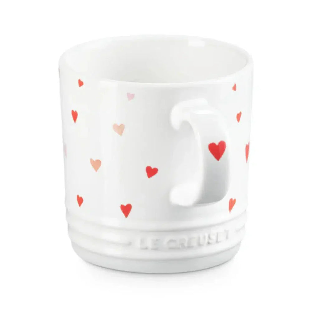 Caneca Cerâmica L'Amour Branco 350ml Le Creuset