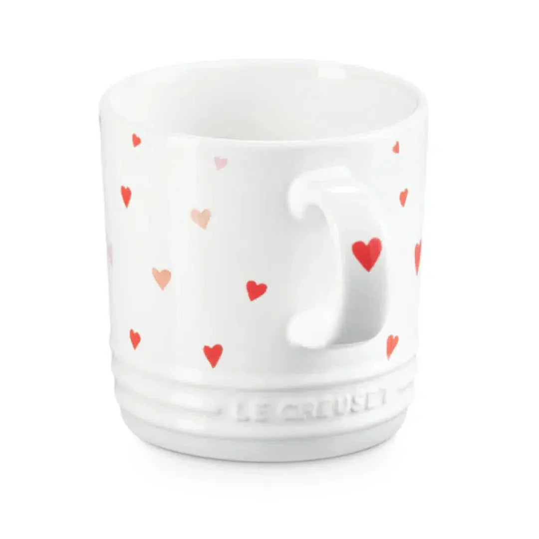 Caneca Cerâmica L'Amour Branco 350ml Le Creuset