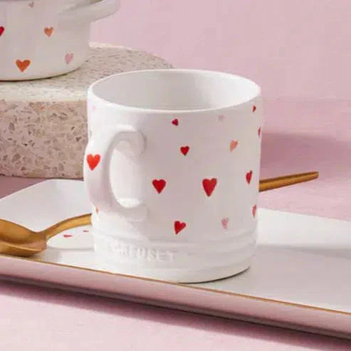 Caneca Cerâmica L'Amour Branco 350ml Le Creuset