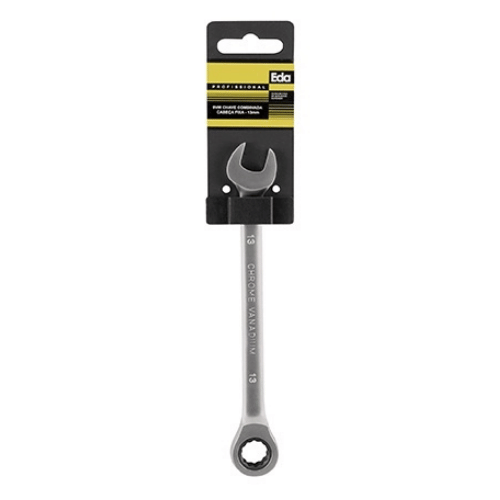 Chave Combinada Com Catraca EDA 19mm