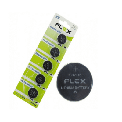 Bateria 2016 3v Flex 5 Unidades