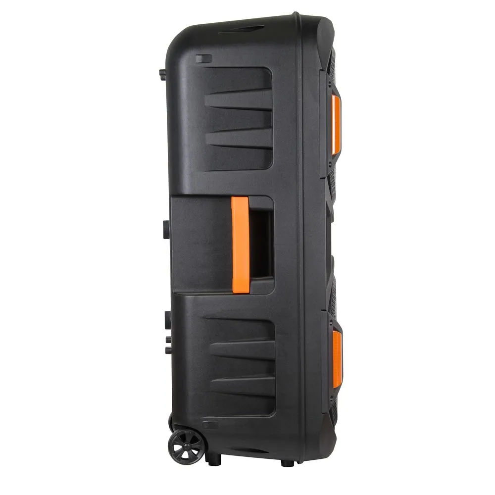 Caixa de Som Torre Amplificada Bluetooth e USB LED 1600W LTS12 Lenoxx
