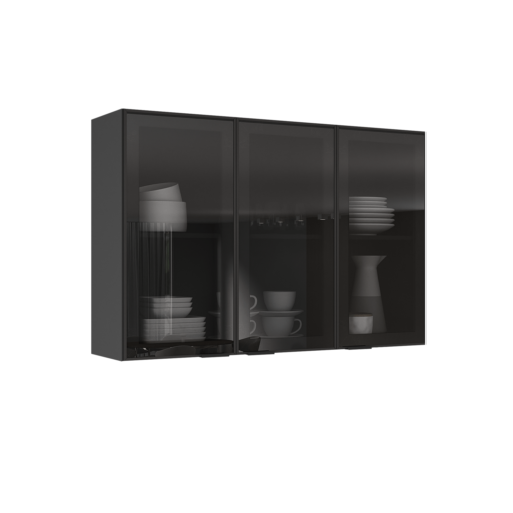 Armário aéreo 120cm 3 Portas Lúmina Itatiaia