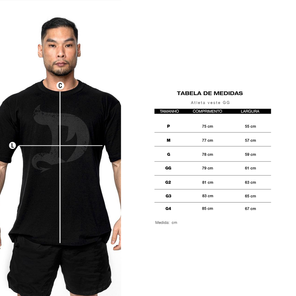 CAMISETA BLACK ON BLACK