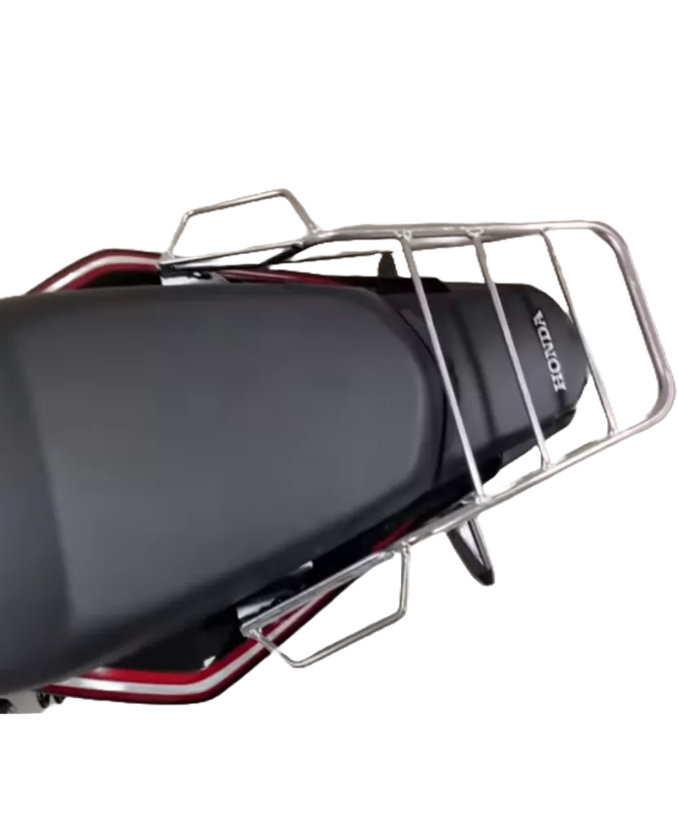 Bagageiro Churrasqueira Cromada Honda Titan 150 Mix 2009 à 2013