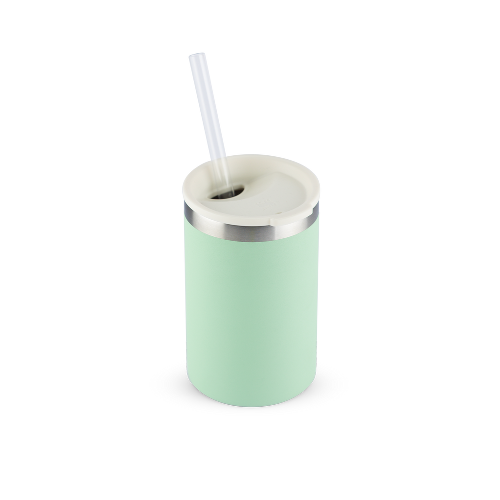 Can Cooler com canudo Pistachio | 296ML