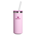 Can Cooler Slim com canudo Cherry Blossom | 296ML