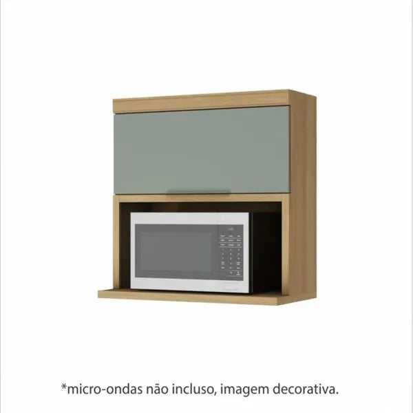 Armario Aéreo Micro 1 Porta Basculante 80 Cm MDF Marquesa Nesher