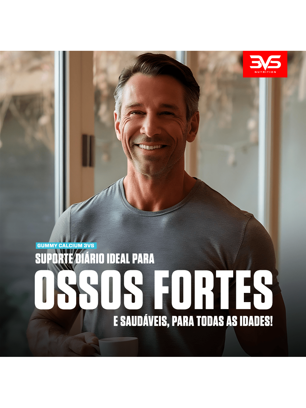 Cálcio + Vitamina D3 30 Gomas
