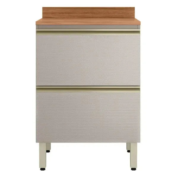 Balcão de Cozinha 1 Porta 1 Gaveta 60cm MDF Proença Demobile