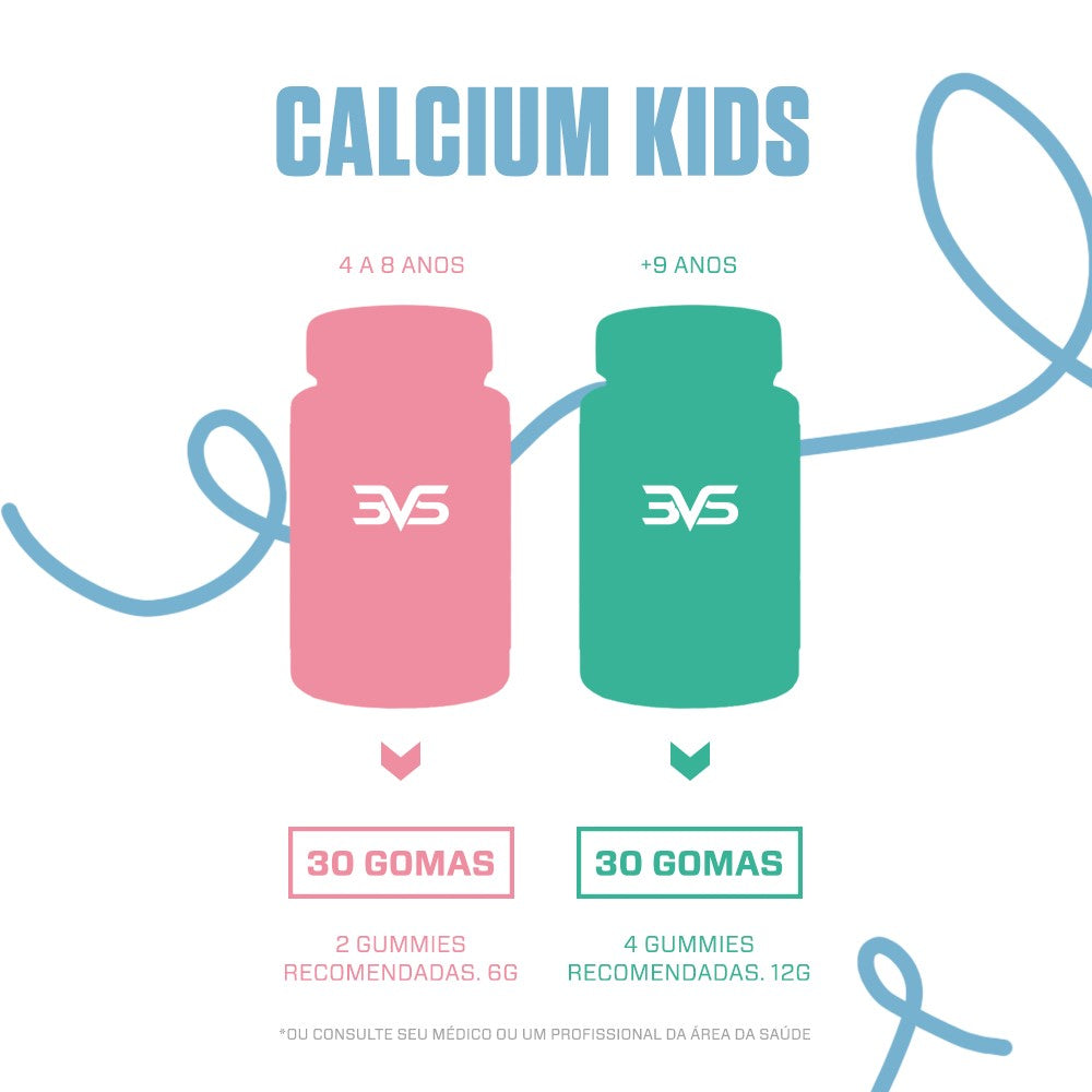 Cálcio + Vitamina D3 Kids 30 Gomas