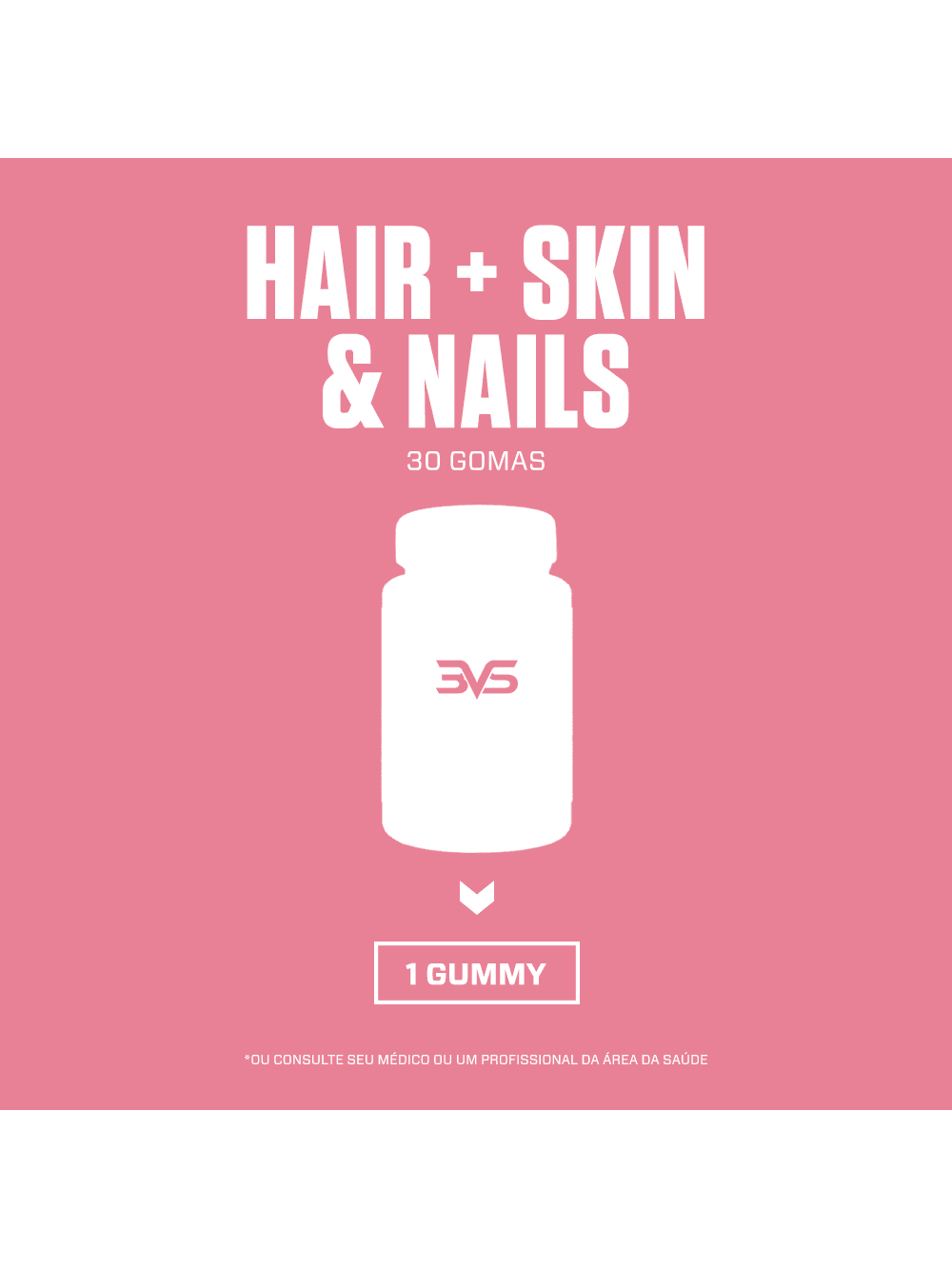 Cabelo, Pele e Unhas 30 Gomas